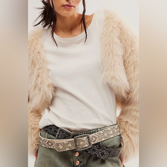 FP Collection - Off The Record Stud Belt, S/M NWT - Picture 4 of 8